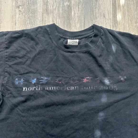 Vintage 2005 Hypocrisy North American Tour T Shirt Size M Swedish Metal Band - Picture 4 of 6